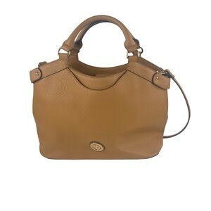 Anne Klein Camel Tan Satchel Bag